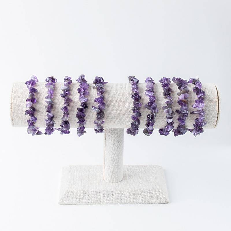 Vòng Tay Đá Thạch Anh Tím Hồng Thời Trang Cho Nữ