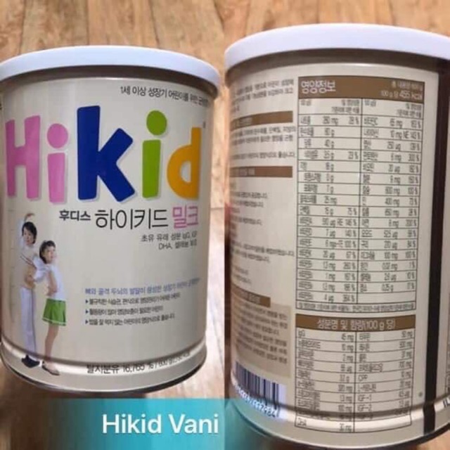 Sữa Hikid Foodis tăng cân và chiều cao