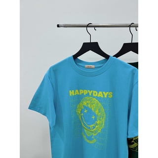 Áo thun tay lửng form oversize | Happy Days Tee | Secodee