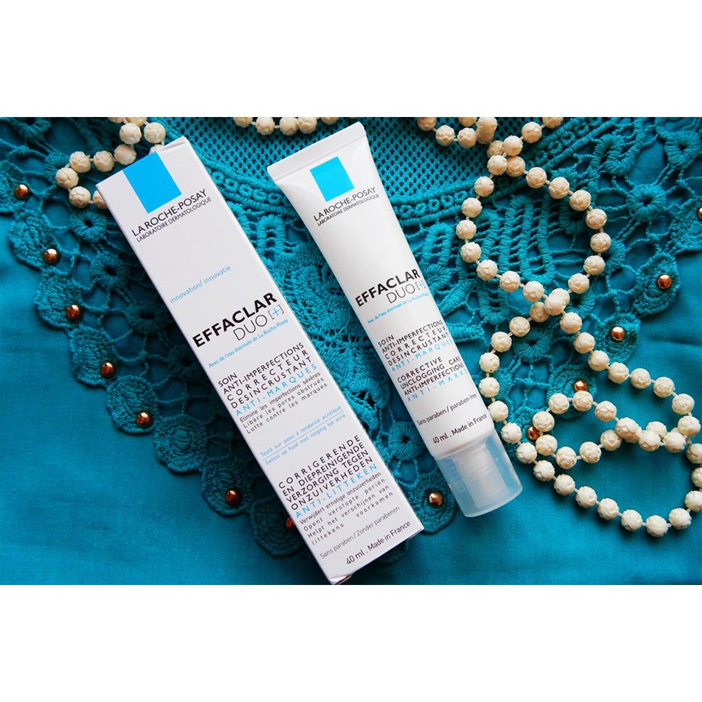 [Mã FMCGMALL -8% đơn 250K] Kem Dưỡng Giảm Mụn, Ngừa Thâm, Thông Thoáng Lỗ Chân Lông La Roche-Posay Effaclar Duo+ 40ml | BigBuy360 - bigbuy360.vn