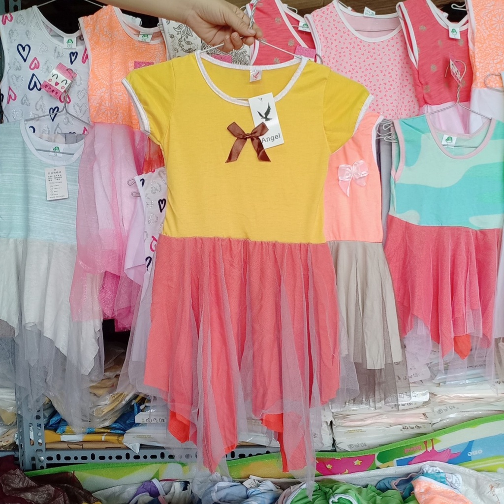 Váy bé gái cotton hai chiều mềm mịn xin xắn đáng yêu [V03]