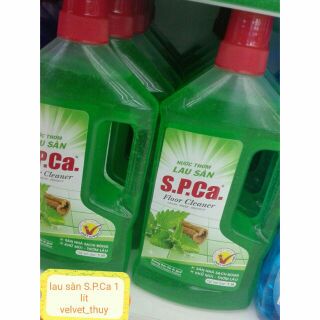 Nước lau sàn S.P.CA 1L ( Hương Bạc Hà &Quế và Lavender )