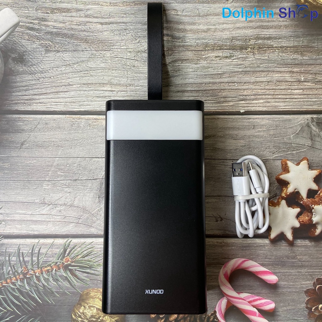 Sạc Dự Phòng 50.000mAh Xundd XDCH 023 Sạc Nhanh 18W Tích Hợp Đèn Pin Chiếu Sáng