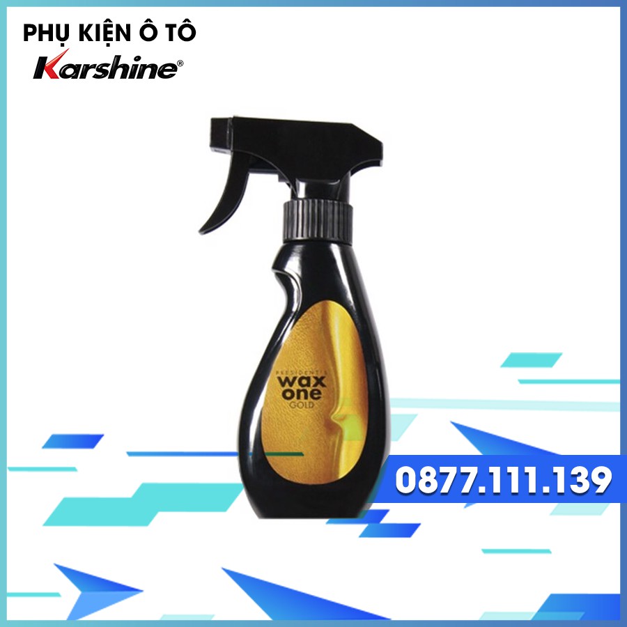 [RẺ VÔ ĐỊCH] 💥Dung dịch WaxOne Gold đánh bóng đồ da dạng xịt💥