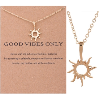 Popular Geometry Golden Sun Necklace Manufacturer