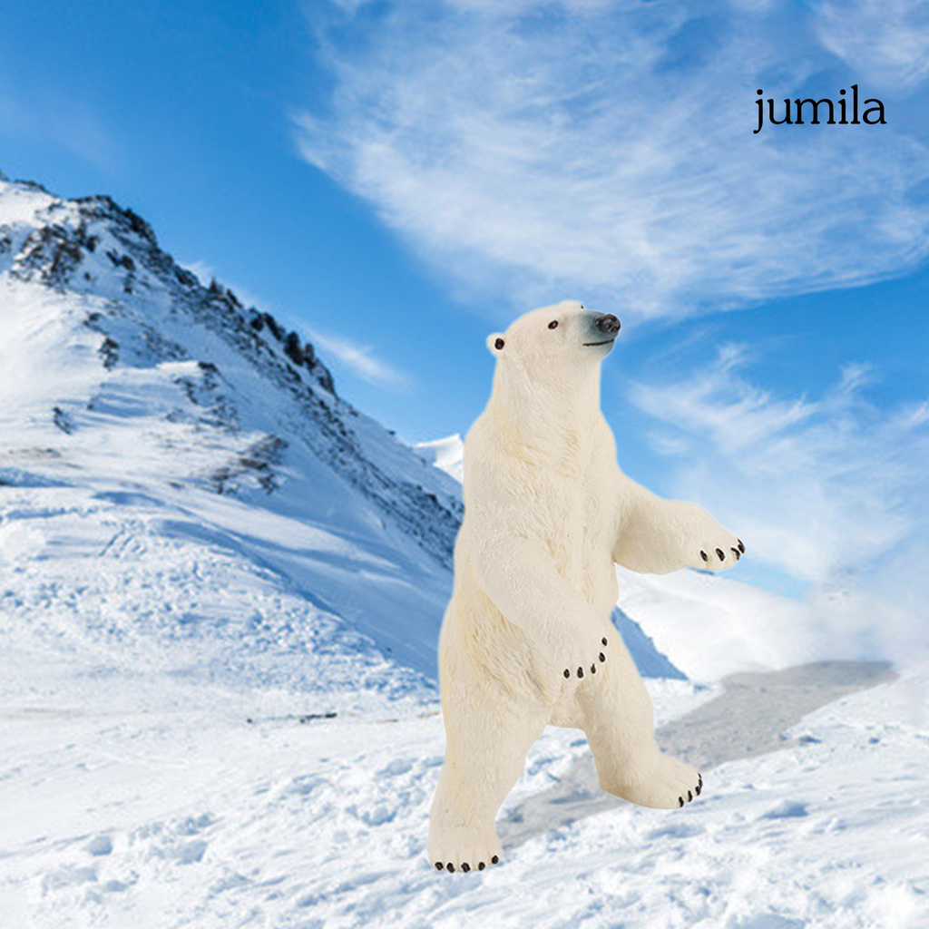 Mô Hình Gấu Bắc Cực Đồ Chơi Cho Bé