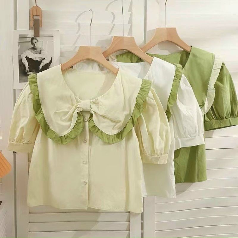 Áo thô cổ bèo hàng QC