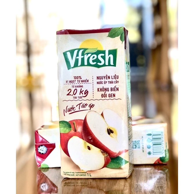 Nước ép táo Vfresh 1lit Vinamilk