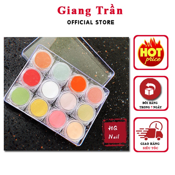 Set bột Mỹ làm hoa đắp móng đồ nail cao cấp tiện lợi