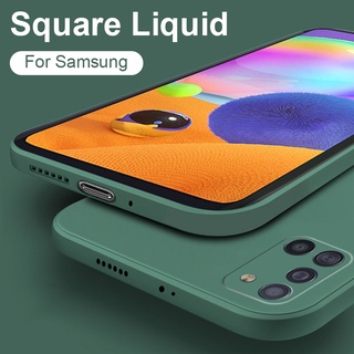 Ốp lưng điện thoại silicon mềm nhám cạnh vuông cho Samsung Galaxy A22 A10s A20s A30s A50s A50 A21s A10 A20 A30