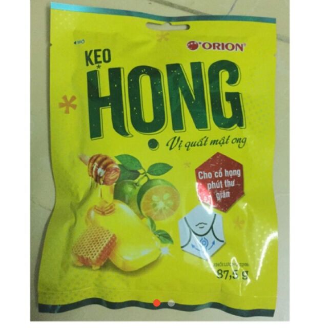 Kẹo ngậm họng Vị Quất Mật ong gói 87,5g (25 viên)