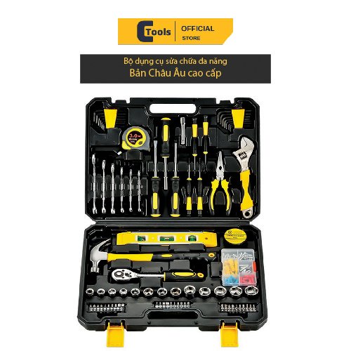 Bộ hộp dụng cụ sửa chữa đa năng kèm theo đồ nghề nhiều phụ kiện Cao cấp