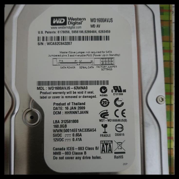 Ổ Cứng Wd Blue 160gb Mpd448 | BigBuy360 - bigbuy360.vn
