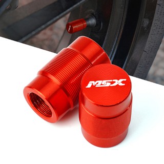 Nắp Đậy Van Bánh Xe Bằng Nhôm Cho Honda Msx125 Grom Msx 125 2011-2020 2019 2018