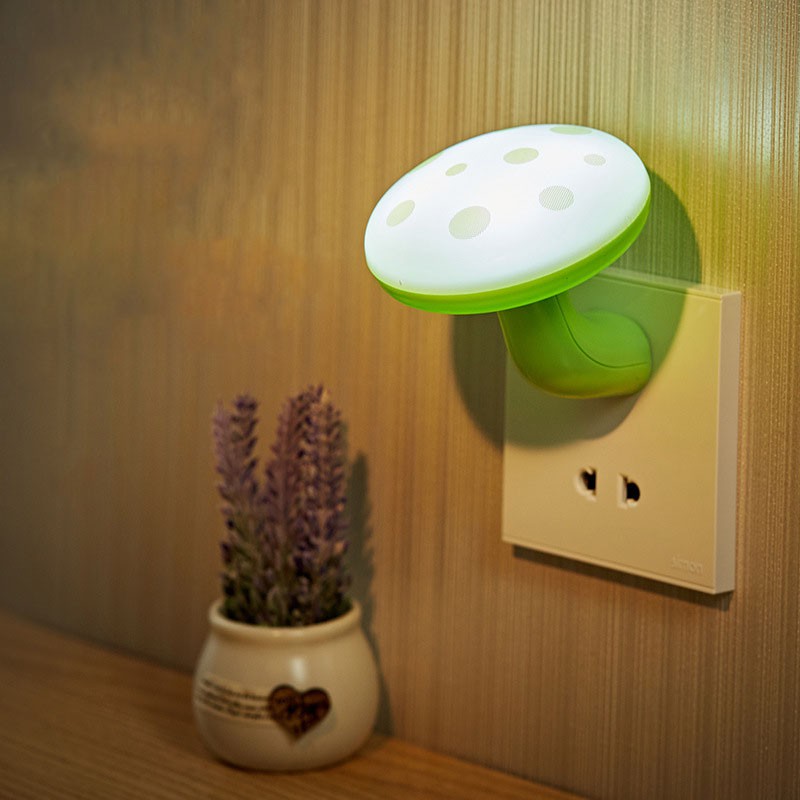 Đèn LED Ngủ Thông Minh Cảm Biến Ánh Sáng Tự Tắt Mở