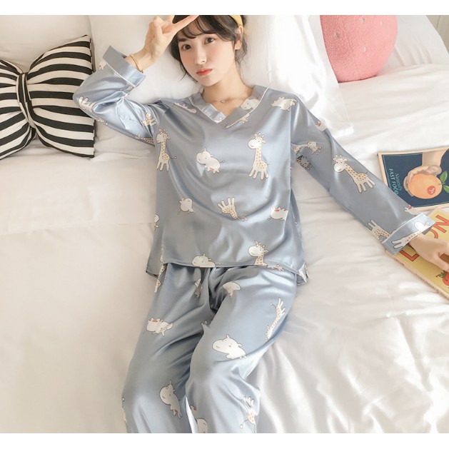 ĐỒ NGỦ PYJAMAS LỤA DÀI | BigBuy360 - bigbuy360.vn