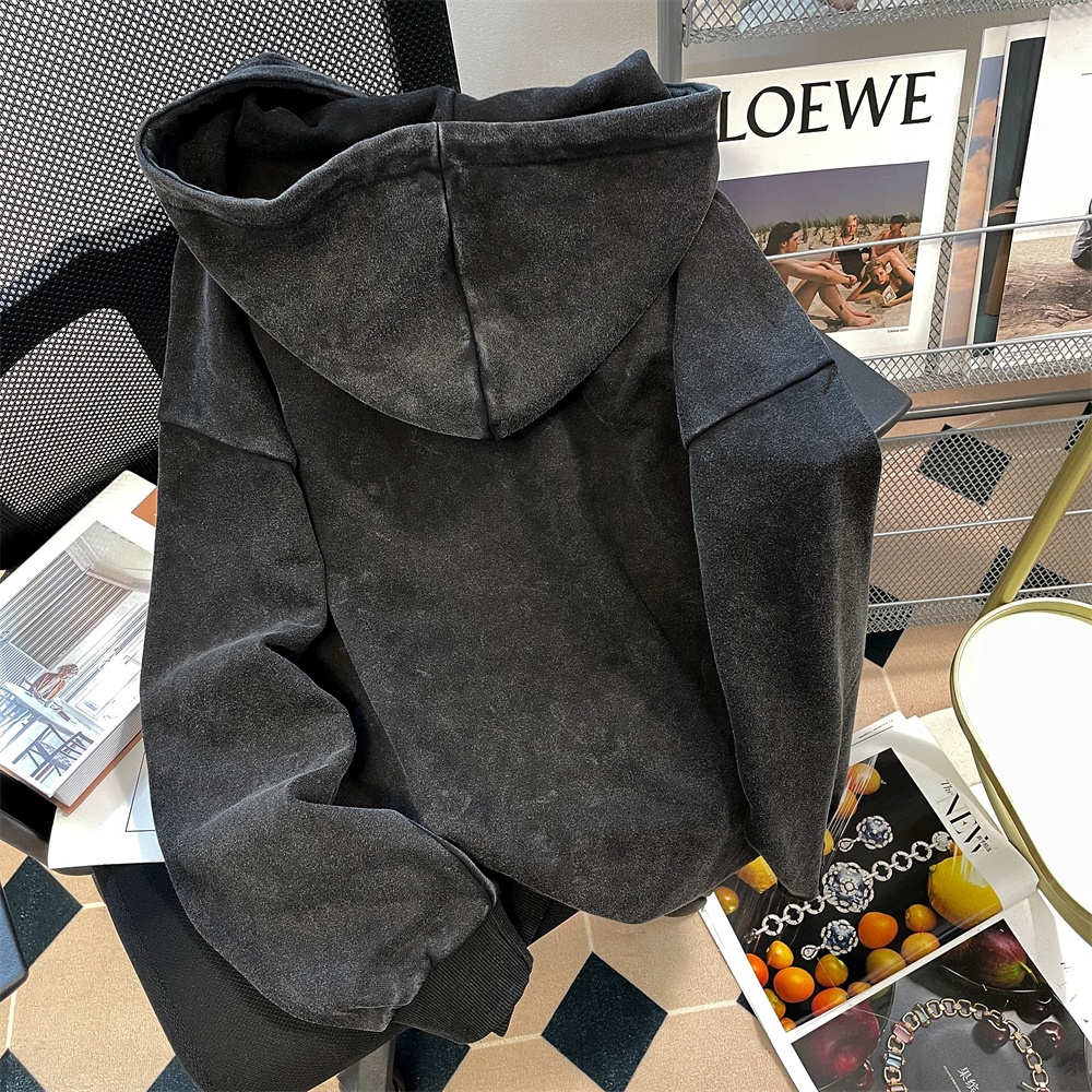 Áo hoodie zip nữ, áo khoác hoodize zip nữ màu đen