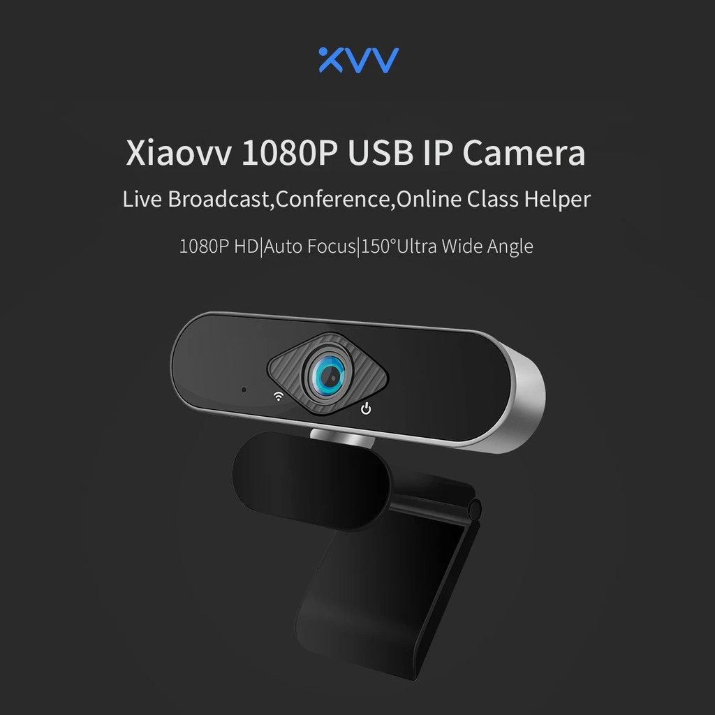 Camera Xiaomi Xiaovv cảm biến IP góc quay rộng 150° độ phân giải 1080P sử dụng cho nhiều mục đích tiện dụng