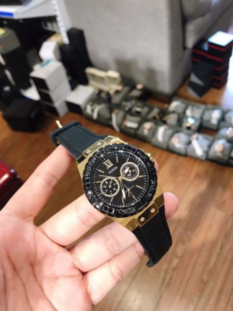 Đồng hồ nữ Guess W1053L3 - L7 - L1 dây cao su cao cấp - FULLBOX HÃNG