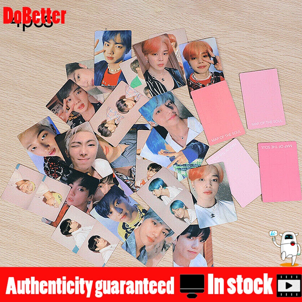 Thẻ Ảnh In Hình Nhóm Nhạc Bts Độc Đáo