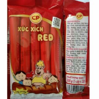 COMBO 2 TÚI XÚC XÍCH CP ĂN LIỀN TÚI 5 CÂY