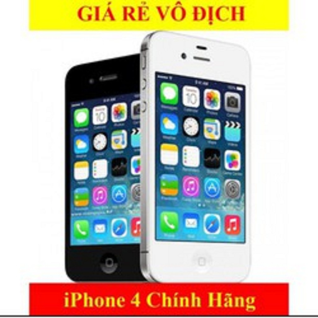 điện thoại Chính Hãng IPHONE 4 Quốc Tế bản 16G - full Zalo-Youtube-Facebook