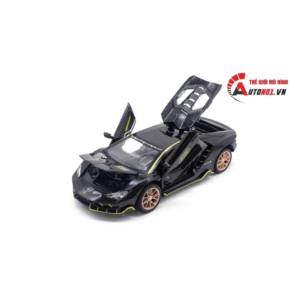 Mô hình Lamborghini Centenario Lp770-4 no.63 1:24 Miniauto 8050