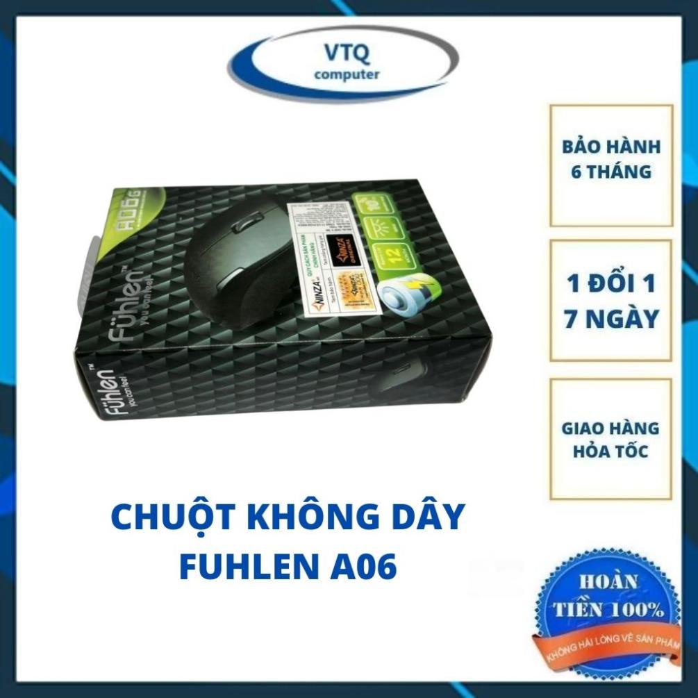 Chuột không dây Fuhlen A06 nhập khẩu - Bảo hành 12 tháng đổi mới