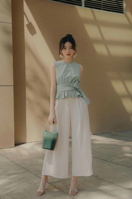 Set áo+quần ống rộng sang chảnh | BigBuy360 - bigbuy360.vn