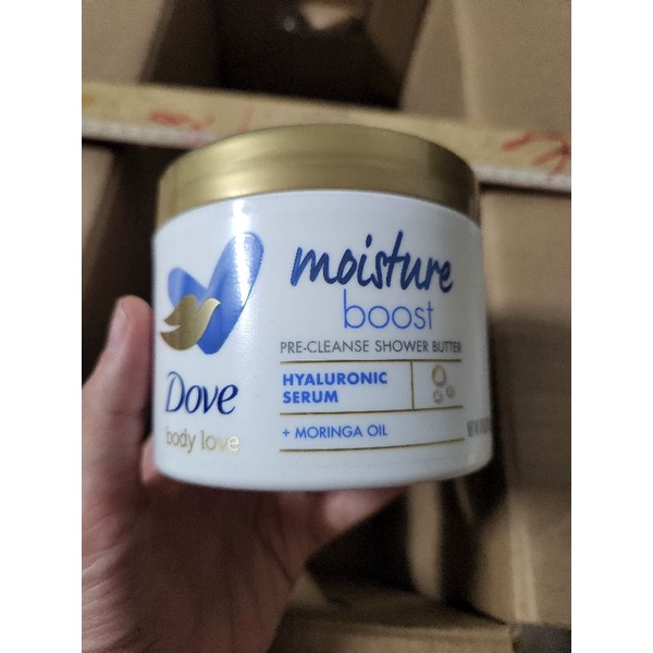 Kem dưỡng Dove Body Love Pre-Cleanse Shower Butter