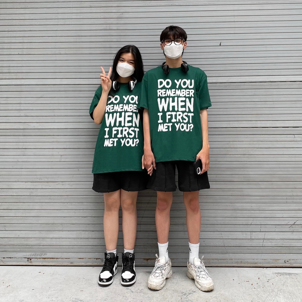 ÁO THUN FF FORM RỘNG TYPO DO YOU REMEMBER TEE, VẢI THUN 2 CHIỀU COTTON 250GSM