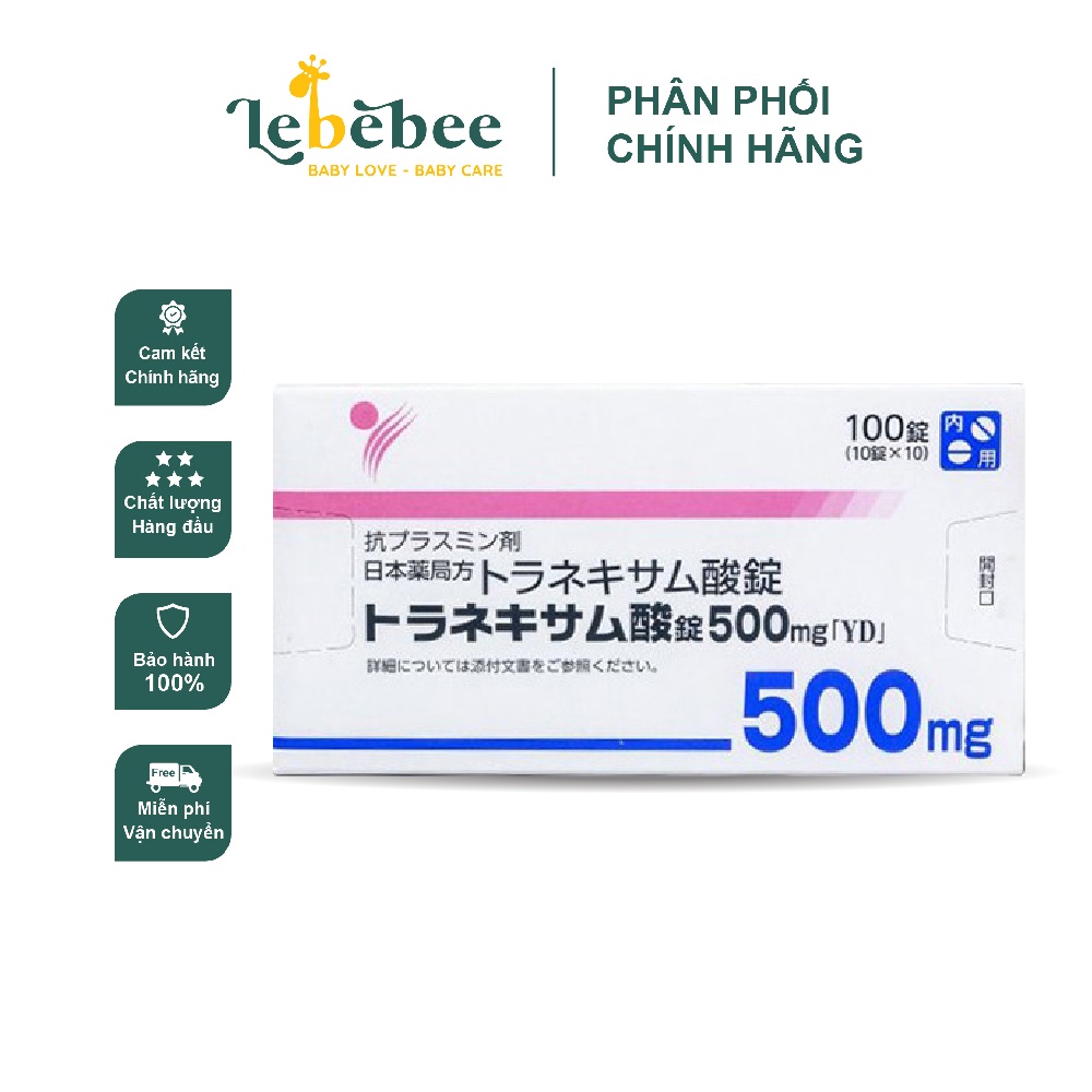 Viên uống sáng da mờ nám của Nhật Transamin 500mg