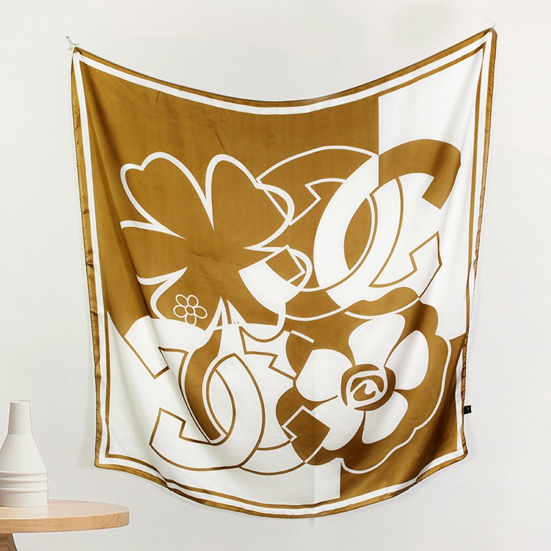 Khăn Quàng Cổ Lụa Hình Vuông 110x110cm (43inch) Cho Nữ WJ1014-138