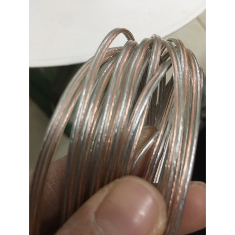 Bán Lẻ 1 Mét Dây Điện Đôi Trong - Đôi Đỏ Đen