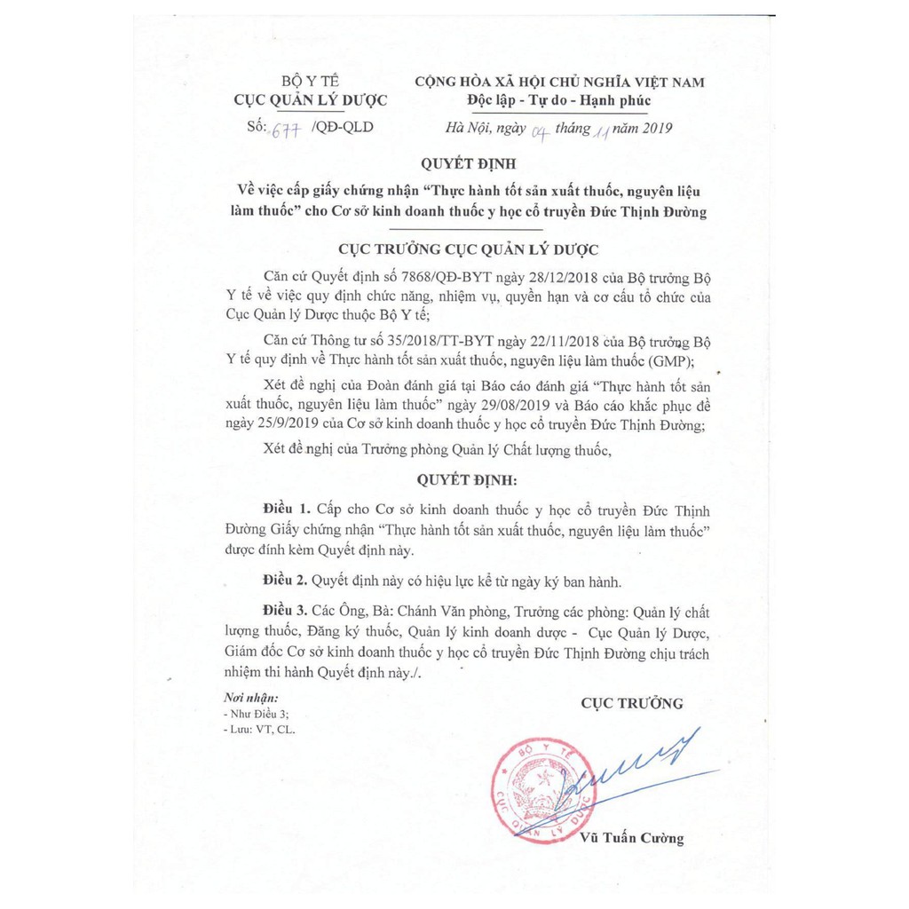 An Nhiệt Đức Thịnh - Hỗ trợ làm giảm nhiệt miệng, nhiệt lưỡi, bốc hỏa, chảy máu cam (1 chai x 125ml)