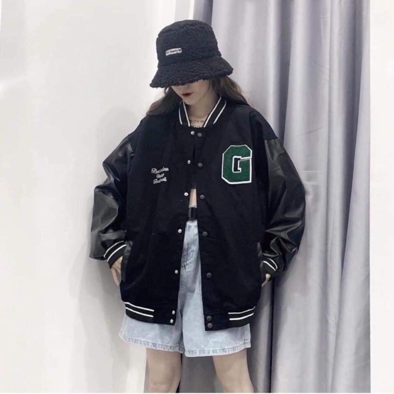 ❤️ ÁO BOMBER PHỐI TAY DA G HÓT HÍT ❤️ FREESHIP ❤️ KÈM ẢNH THẬT VIDEO | BigBuy360 - bigbuy360.vn