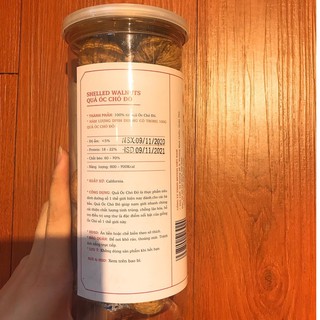 [HÀNG CHẤT LƯỢNG] Quả Óc Chó Đỏ  INSHELL RED WALNUTS 100% từ Mỹ