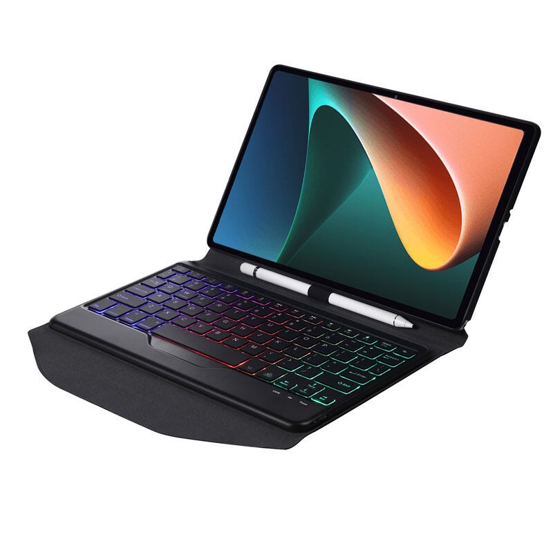 Bao Da Máy Tính Bảng Tích Hợp Bàn Phím Có Đèn Nền Và Ngăn Đựng Bút Tháo Rời Được Cho Xiaomi Mi Pad 5 Pro / Mi Pad 5 11 inch 2021