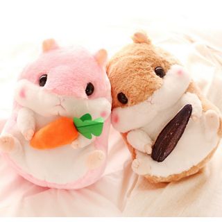 Gấu bông chuột hamster trắng 50 cm ( màu ngẫu nhiên)