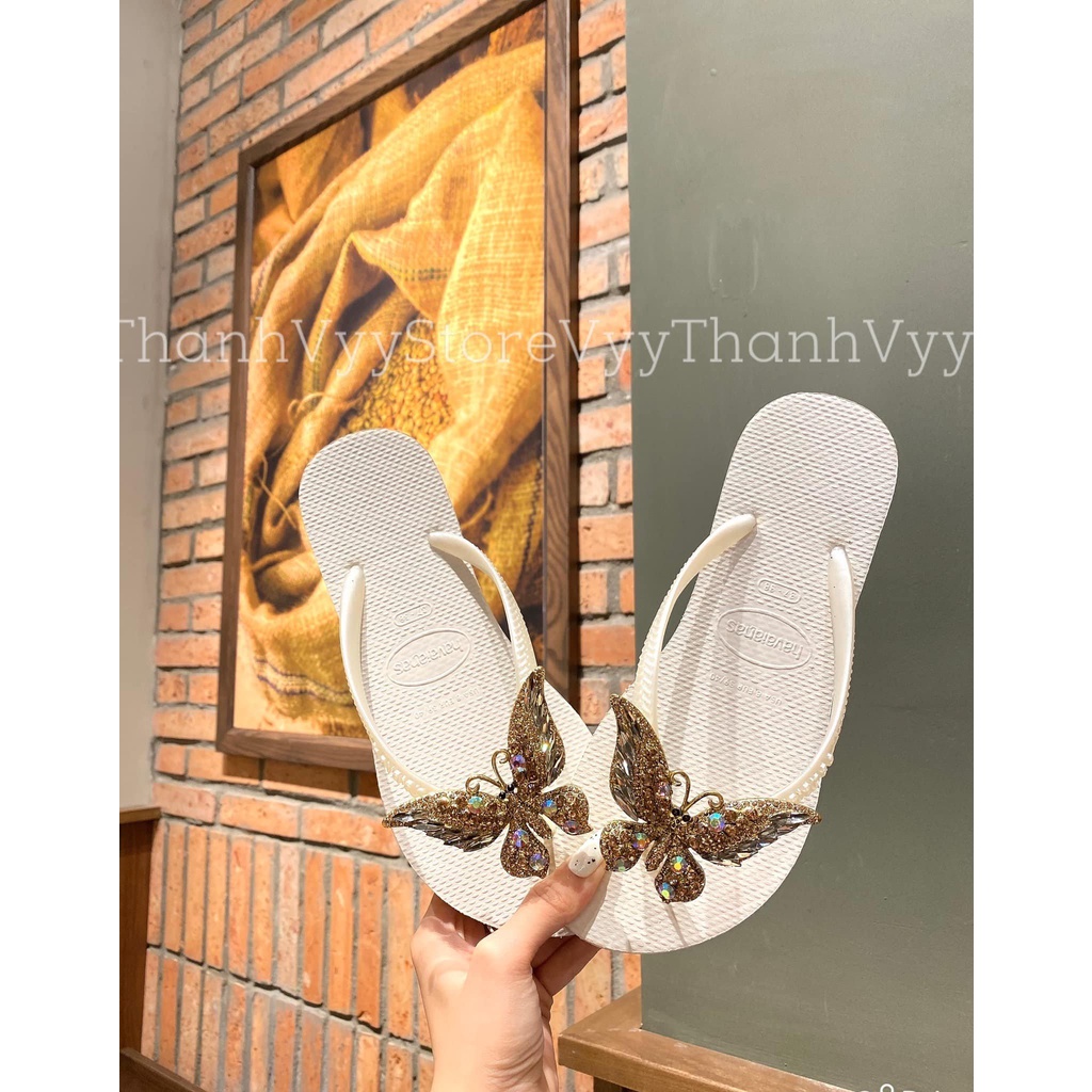 Dép kẹp nữ chram đồng tiền xoay