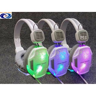Tai nghe QinLian A7 Đèn Led 7 màu có Mic