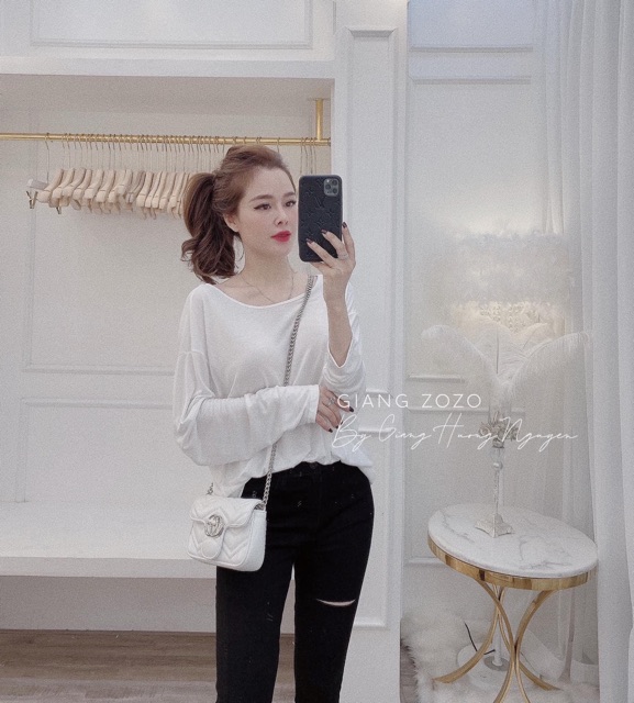 [Mã WA1599 giảm 15% đơn 99k] ÁO GIẤY DÀI TAY NỮ CỔ TRÒN BASIC A812 | BigBuy360 - bigbuy360.vn