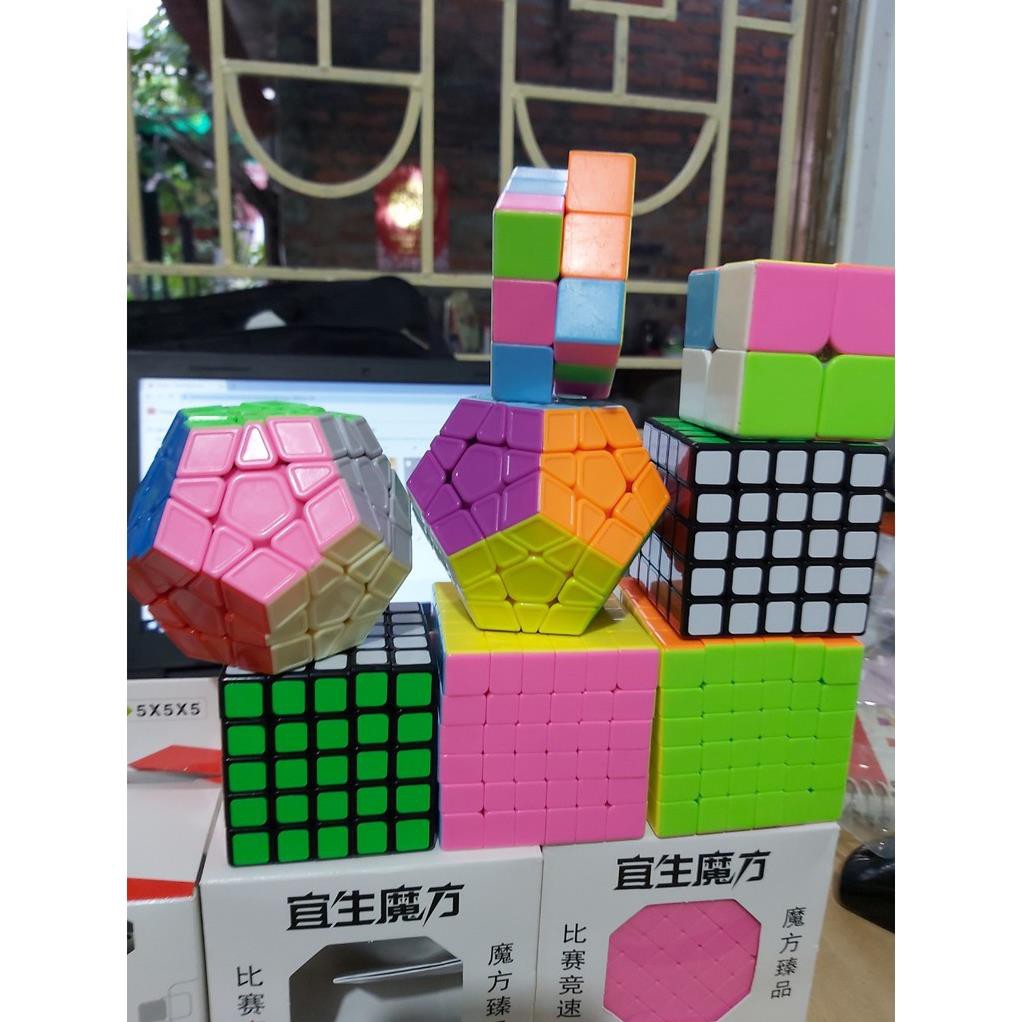 Rubik 6x6 Xoay Trơn, Không Rít, Độ Bền Cao, Màu Sắc Đẹp. Rubic 6 Đồ Chơi Thông Minh