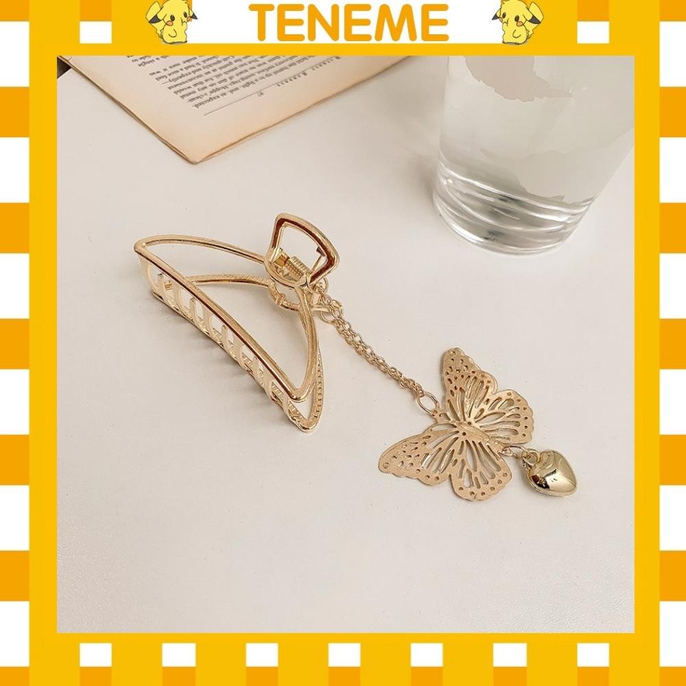 Kẹp tóc kim loại hình bướm phong cách hàn quốc siêu xinh KT21