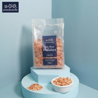 Hạt muối hồng himalaya sottolestelle làm sạch da mặt, tẩy tế bào chết, thảo dược ngâm chân 500g/1000g