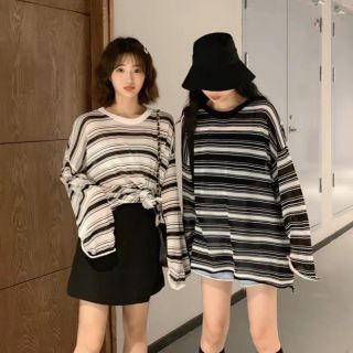 Áo kẻ tay rộng hot hit