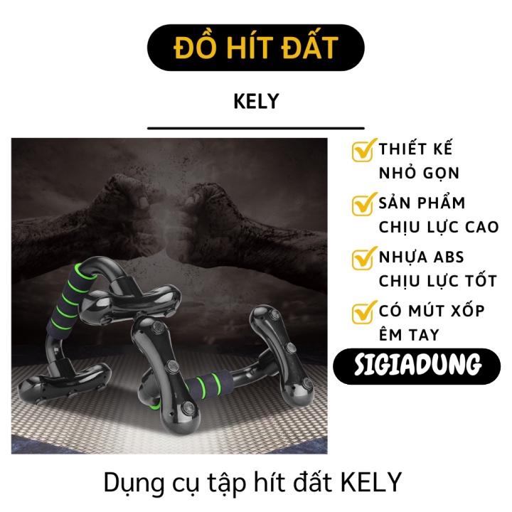 [SGD] Dụng Cụ Hít Đất - Dụng Cụ Tấp Chống Đẩy Hiệu Quả Chữ U Tại Nhà, Chịu Lực Cao 9380