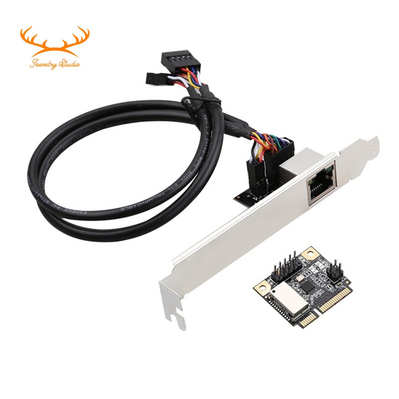 Card Mini Pci-E Sang Gigabit Ethernet 1000m Rj45 Port Sang Mini Rtl8111H