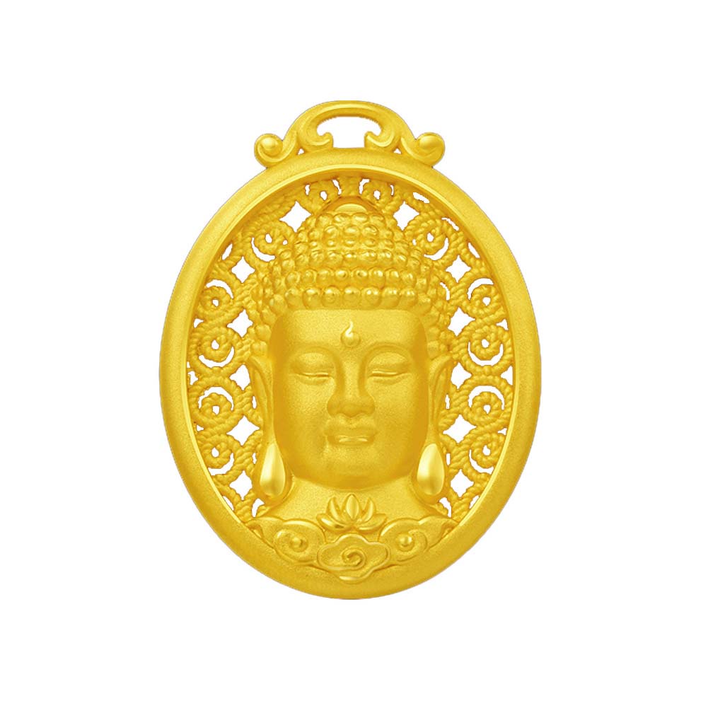Vòng cổ Mặt Hình Phật Bằng Hợp Kim Nhiều Màu Thời Trang Cho Nam Và Nữ