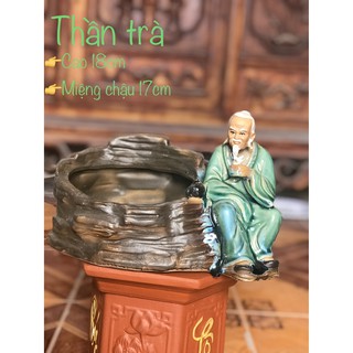 Chậu tượng bonsai Thần trà 2